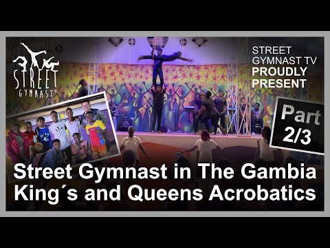 Street Gymnast visited King&#039;s and Queens show with awesome acrobatics team, Part 02