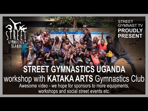 Kataka Gymnastics Club training with Street Gymnastics Uganda