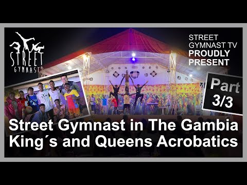 Street Gymnast visited King&#039;s and Queens show with awesome acrobatics team, Part 03