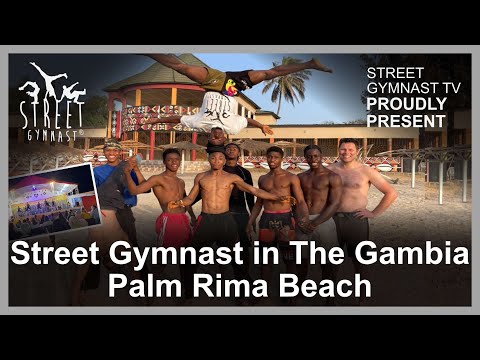 Street Gymnast visited The Gambia and met awesome tumbling boys on the beach