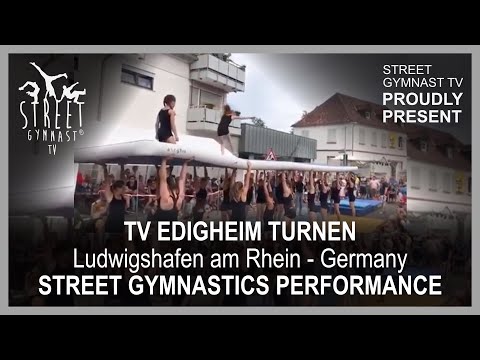 Germany, Street Gymnastics with TVE Gymnastics, Ludwigshafen am Rhein - Edigheim