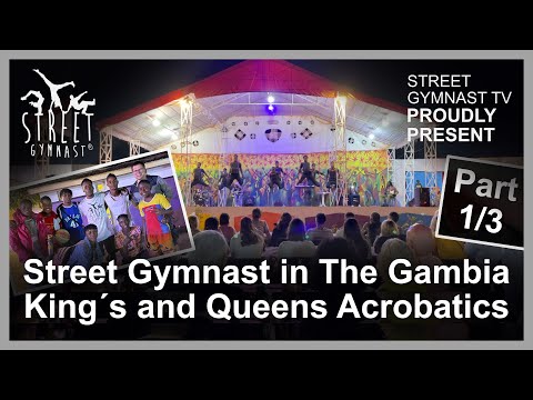 Street Gymnast visited King&#039;s and Queens show with awesome acrobatics team, Part 01
