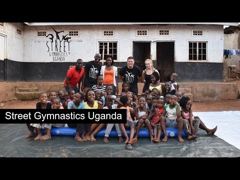 Street Gymnastics with Makula Children&#039;s home Kampala, Uganda. Part 1 - Short video.