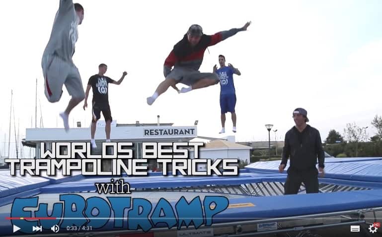 World S Best Trampoline Tricks In 4k With Eurotramp